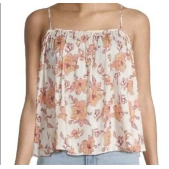 Intimately Free People Sweet Pea Tank Ivory Combo NWT Medium - Picture 7 of 7